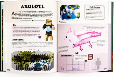 Obrázek produktu pro Minecraft Lexikon der Mobs. Der ultimative Leitfaden zu allen Kreaturen und Monstern