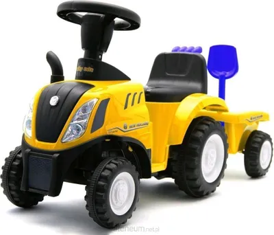 Produktbild von Baby Mix New Holland gelber Traktor mit Traktor und Werkzeug
