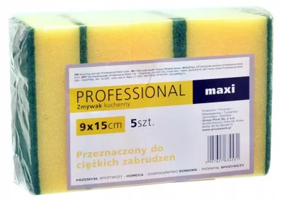 Produktbild von Kuchcik PROFESSIONAL MAXI Küchenschwamm 5 Stück 9x15cm