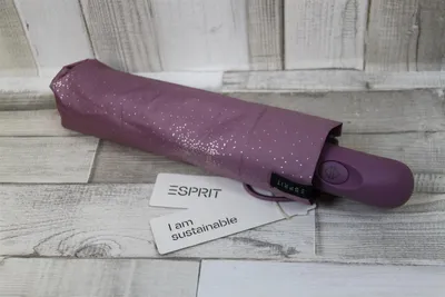 Produktbild von ESPRIT Taschenschirm flieder Glitzersternchen