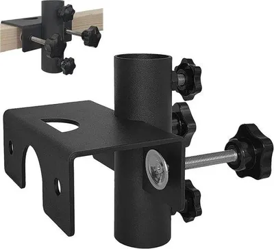 Produktbild von Starker Sonnenschirmhalter für Terrasse und Balkon, breites Klemmbereich
