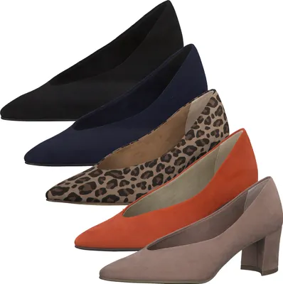 Produktbild von MARCO TOZZI Damen Pumps Blockabsatz Spitz 2-22416-26, Größe:40 EU, Farbe:Schwarz