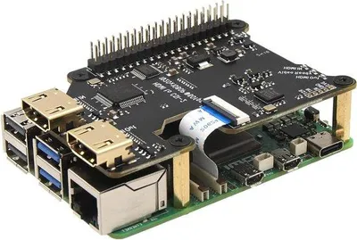Produktbild von HDMI zu CSI Adapter - Digitale Video Umwandler - Unterstützt 1080p 60fps - 4-Lane MIPI CSI-2 - Schwarz