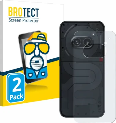 Produktbild von 2x BROTECT Schutzfolie für Nothing Phone (2a) (Rückseite) Displayschutz Displayschutzfolie Folie Matt Entspiegelungsfolie