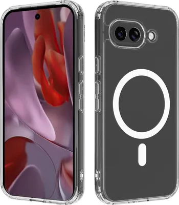 Produktbild von Mobigear Crystal Durchsichtig  Google Pixel 9a MagSafe Hülle Hardcase Backcover - Transparent