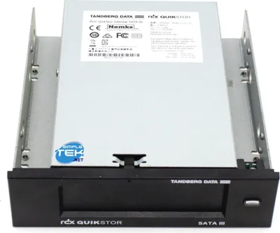 Immagine prodotto di Tandberg 8813-RDX Tandberg RDX Internes Laufwerk S-ATA III 5.25" bezel oS