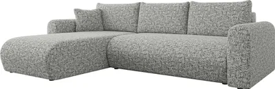 Produktbild von MIRJAN24 Ecksofa Eliwo, Polsterecke, L-Form Sofa, Polstergarnitur, Eckcouch vom Hersteller (Farbe: Bella 65)