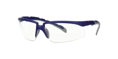 Produktbild von Brille Solus, blau/grau, beschlagfrei,kratzfest, klare Scheibe