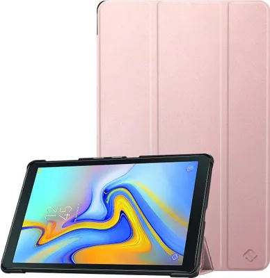 Produktbild von Fintie Hülle für Samsung Galaxy Tab A 10.5 2018 - Ultra Schlank Superleicht Schutzhülle mit Auto Schlaf/Wach Funktion für Galaxy Tab A 10.5 Zoll SM-T590/T595 Tablet-PC, Roségold