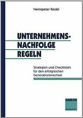 Produktbild von Unternehmensnachfolge regeln
