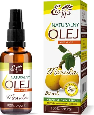 Produktbild von Etja Naturkosmetik Bio-Marulaöl - Kaltgepresstes 50 ml Hautpflegeöl für Gesicht, Körper & Haare