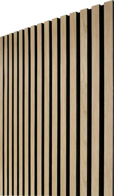 Obrázek produktu pro Akustický panel s dřevěnou dýhou - Imitace dub světlý | 260 x 60,5 cm | ALFIstyle.cz