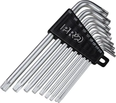 Produktbild von PRO Schlüsselsatz - WRENCH SET T10/T15/T25/T30/T40/T45/T50 - Schwarz