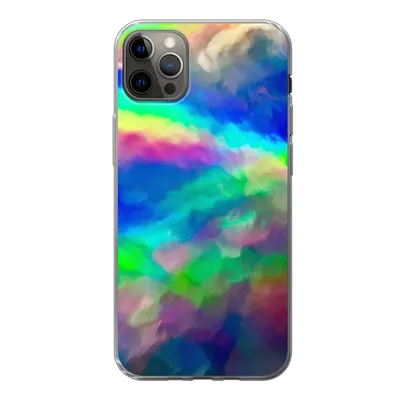 Produktbild von MuchoWow® Handyhülle Schutzhülle Hülle für iPhone 13 Pro Max Aquarell - Kunst - Psychedelisch Silikon Softcase Handy Hülle - Mobiltelefon