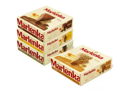 Immagine prodotto di MARLENKA® Confezione vantaggio 3+1 Assortimento di torte al miele - Torta al miele, crostata, dolce (4 x 800 g)