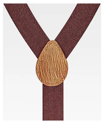 Produktbild von Herren Hosenträger und Fliege Set – 2,5 cm – Dunkelrot Bordeaux