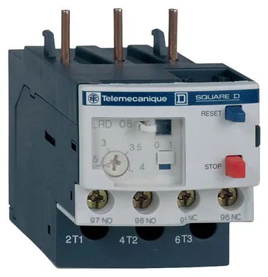 Image de Schneider Electric Relais de Surcharge Thermique Tesys LRD 2,5-4A Bornes à Cage, LRD08