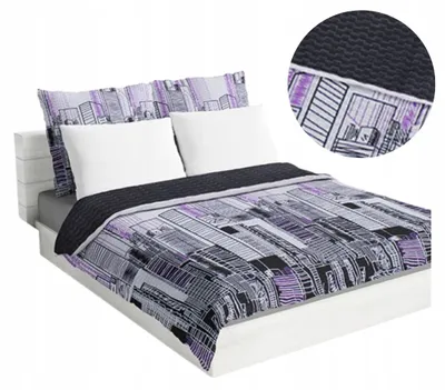 Obrázek produktu pro DOMAREX Přehoz na postel 200x220 cm oboustranný New York