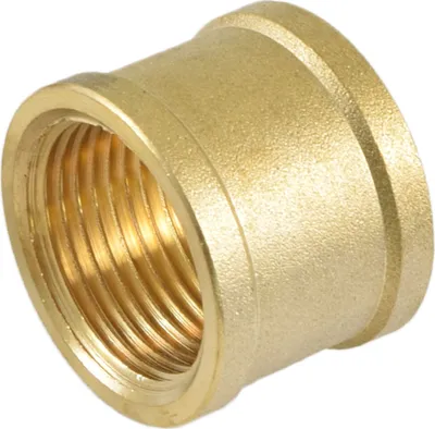 Produktbild von Agora-Tec® Messing Muffe 1 Zoll IG/IG (30,3 mm)