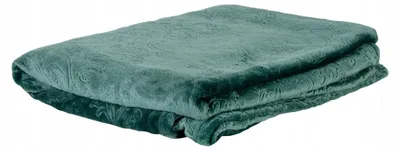 Produktbild von Essex Floral Decke Plaid 150x200cm Geprägt Grün