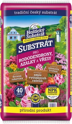 Obrázok produktu pre Nohel Záhradný substrát FORESTINA HOŠTICKÝ rododendrony, azalky, vresy 40l