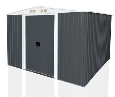 Produktbild von Geräteschuppen Metall Gerätelager Werkzeugschuppen Gerätehaus Gartenhaus SAFE XXL