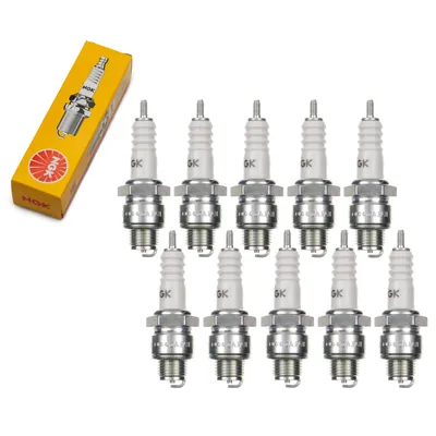 Produktbild von Zündkerzen Set NGK 10x B-6L Zündkerze, Elektrodenabstand 0,75mm, 3212