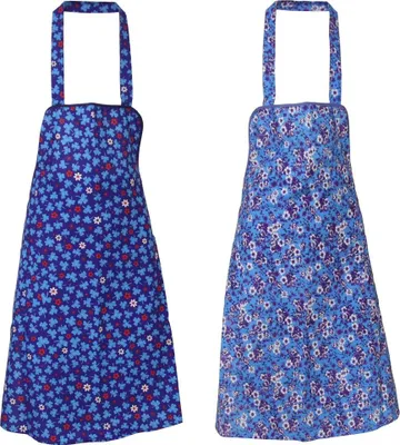 Produktbild von Latzschürze 78x77cm Baumwolle Schürze Kochschürze Trägerschürze Grillschürze, Design:Design 1