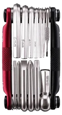 Image de Clé à molette Crankbrothers M13 outil de voyage pour vélo noir-rouge 16400