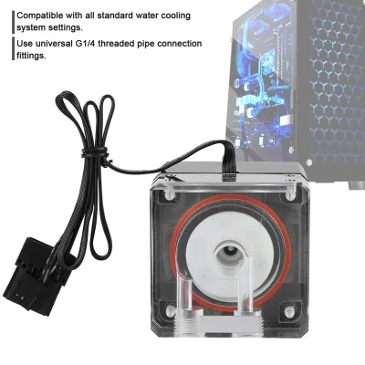 Obrázek produktu pro Integrované vodní chlazení PC Podpora vodního čerpadla s inteligentním řízením otáček PWM