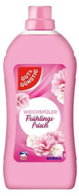 Image de Adoucissant « Frühlingsfrische » 50 lavages, 1,5 l - Gut&Gunstig