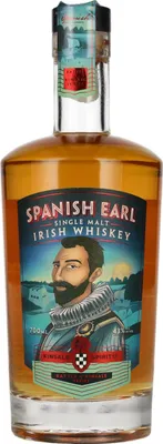 Produktbild von Kinsale SPANISH EARL Single Malt Irish Whiskey 43% Vol. 0,7l