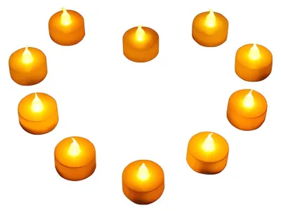 Obrázek produktu pro Verk 27370 LED svíčka na baterie 3,7 cm, 10 ks
