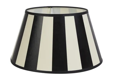 Produktbild von Light & Living Lampenschirm drum 25-18-14 cm KING schwarz