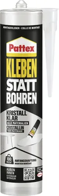 Produktbild von Pattex Kleben statt Bohren Kristallklar 290.0 g