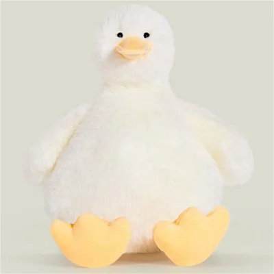 Obrázok produktu pre Plyšová kačica, biela, 30 cm