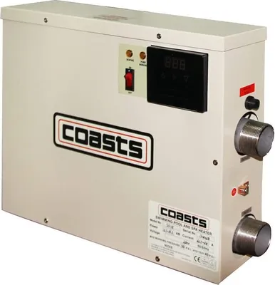 Image de 220V 5.5KW Thermostat de piscine SPA-Bain Chauffage de piscine portable Chauffage électrique de l'eau Pompe de chauffage thermostatique