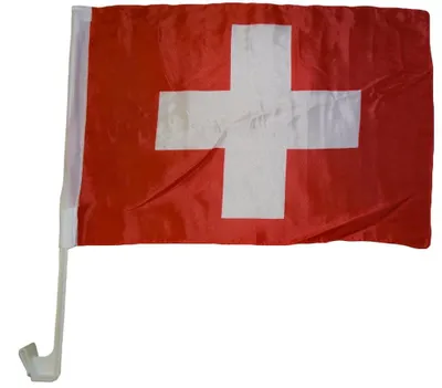 Produktbild von Autoflagge Schweiz 30 x 40 cm Auto Flagge Fahne Autofahne Fensterflagge Fanfahne