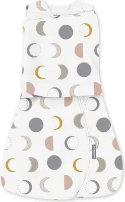 Image de Gigoteuse d'Emmaillotage Ingenuity Lunes, Sac de Couchage Mi-Saison TOG 1, Evolutive 3-6 Mois,  Oeko-Tex