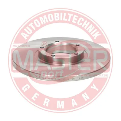 Produktbild von 2x MASTER-SPORT Bremsscheibe 24011401031-PCS-MS vorne 31 5mm 138 0mm 254mm