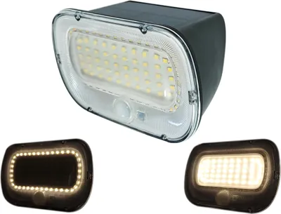 Zdjęcie produktu dla Lampa Solarna LED Elewacyjna Zewnętrzna Kinkiet