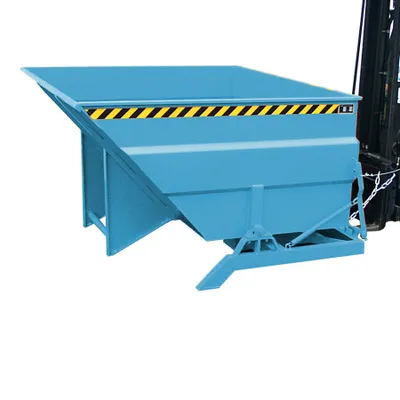 Produktbild von BAUER Kippbehälter - 2.000 l - 2.500 kg - Muldenkippbehälter - Selbstkipper - lichtblau