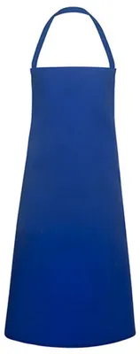 Immagine prodotto di Karlowsky BLS3 | Grembiule pettorina Basic 65/35 - 75 x 100 cm - Lavabile fino a 60°C - Colore: blu (circa Pantone 7687C) - Dimensioni: 75 x 100 cm