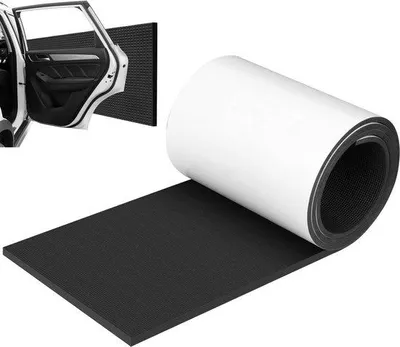 Obrázek produktu pro Unyqoos® Samolepicí ochrana stěn garáže, 6 mm EVA pěna, 2 m x 20 cm – extra silná ochranná lišta pro dveře a nárazové zóny v garáži a na parkovišti