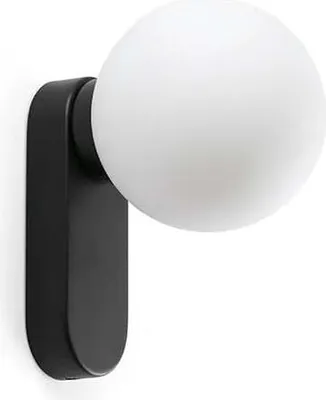 Produktbild von MABE schwarze Wandleuchte mit Schalter 62830