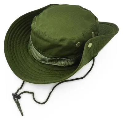 Produktbild von Boonie Hut Klassischer Buschhut Sonnenhut Fischerhut Eimerkappe Armeekampfstil Einheitsgröße