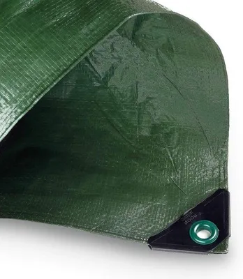 Obrázek produktu pro Vodotěsná plachta 120 g/m² 3 x 4 m, zelená, odolná proti UV záření