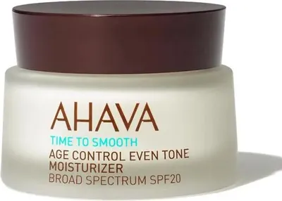 Produktbild von AHAVA Age Control Even Tone Moisturizer, Tagescreme, Frauen, Gesicht, Hals/Nacken, Anti-Aging, Anti-Falten, Feuchtigkeitsspendend, Feuchtigkeitsspendend, 50 ml, Topf