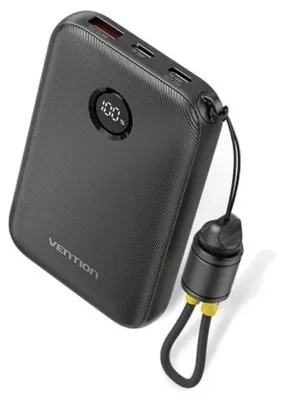 Obrázek produktu pro Vention FKAB0-C, 10000 mAh, 22,5 W, Černá