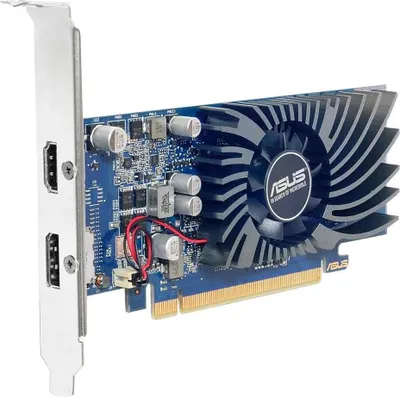 Produktbild von ASUS GT1030-2G-BRK, GeForce GT 1030, 2 GB, GDDR5, 64 Bit, 7680 x 4320 Pixel, PCI Express 3.0